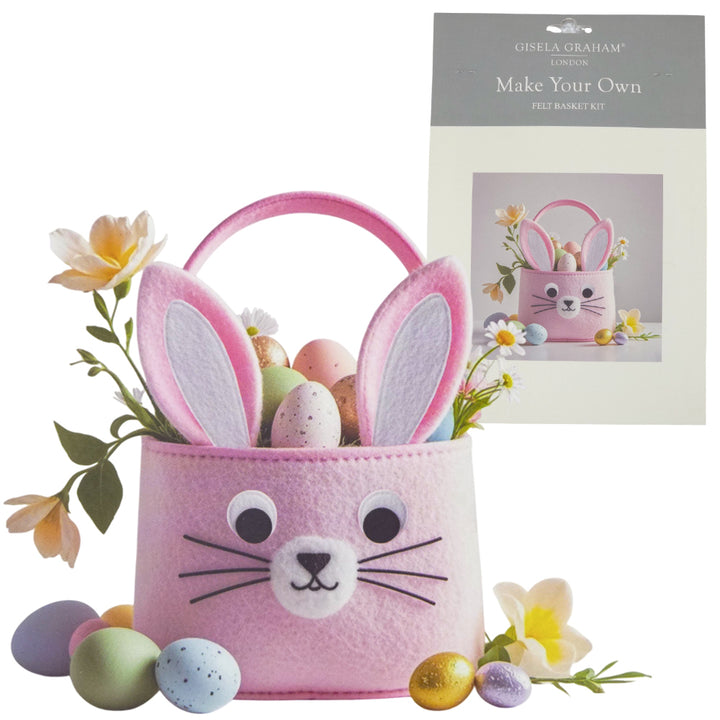 Sew Your Own Easter Bunny Basket | Kids Easter Egg Hunt Craft Kit