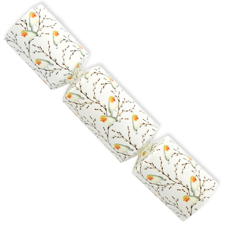 6 Small Willow &amp; Robin Christmas Favour Cracker Making Kit | Make and Fill Your Own