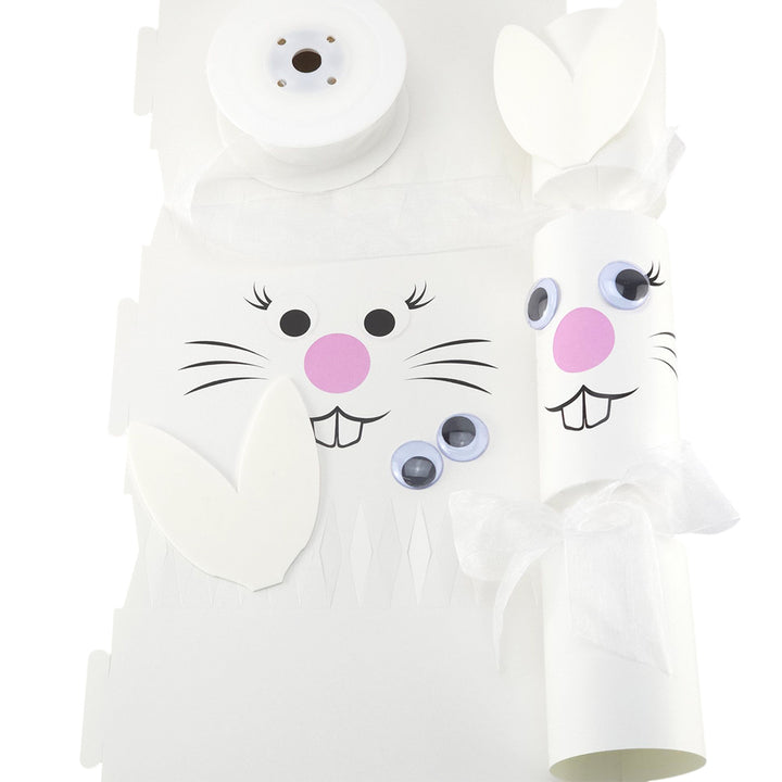 Stand Up Easter Bunny Cracker Making Craft Kit - Makes 6 | Make &amp; Fill Your Own