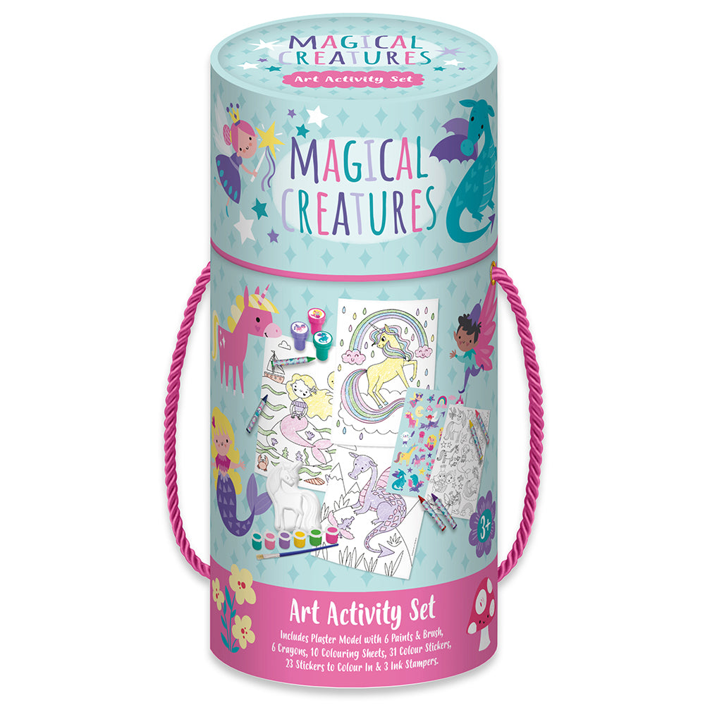 Magical Creatures | Model, Paint, Colour & Stamp | Kit for Girls | Activity Gift