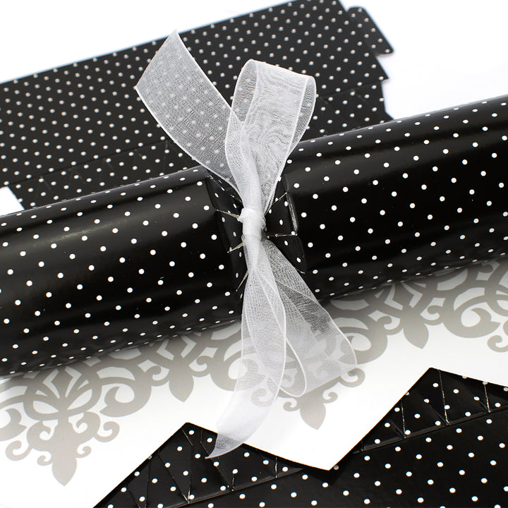 Monochrome Mini Polka | Cracker Making Craft Kit | Make &amp; Fill Your Own