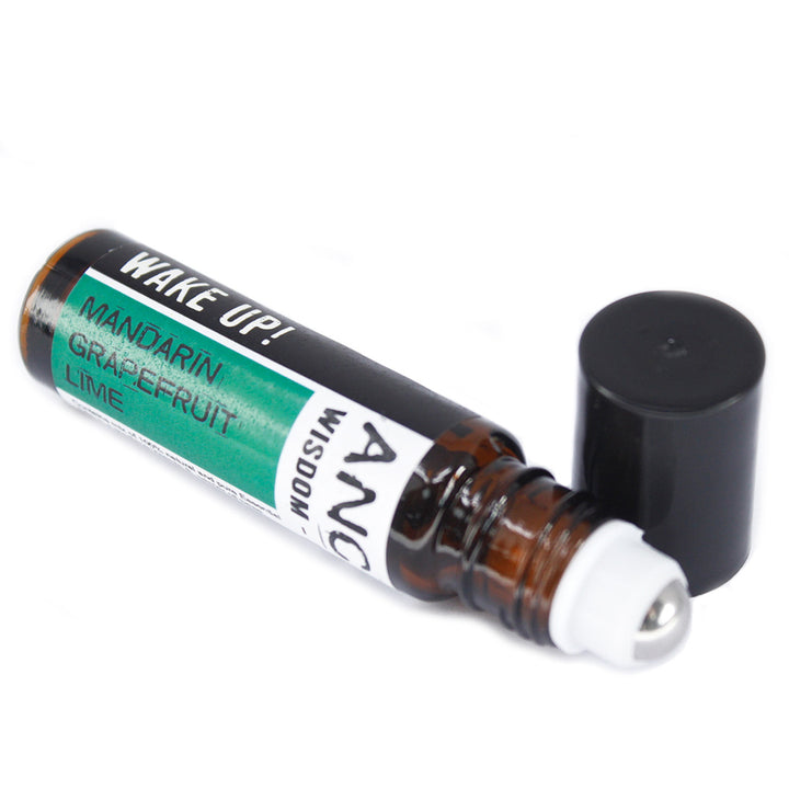 Wake Up! | 10ml Roll On Essential Oil Blend | Little Gift | Cracker Filler