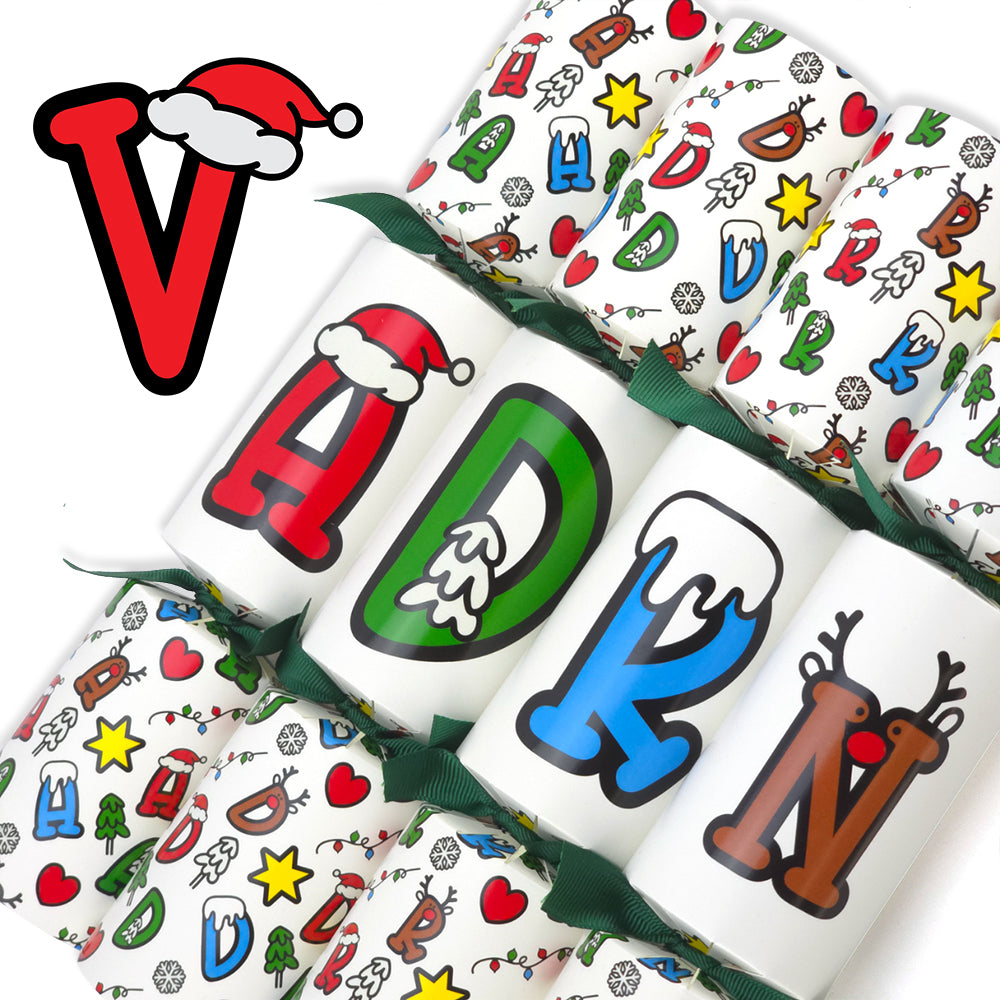 Letters A to Z | Single Christmas Cracker Making Craft Kit | Funtime Design