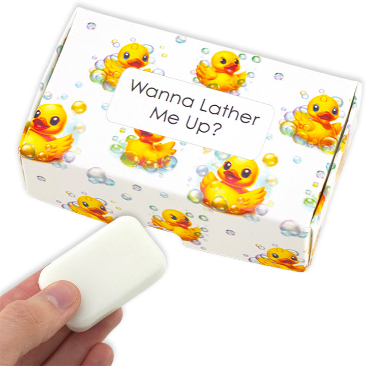 Wanna Lather Me Up? | Seaside | 20g Travel Soap Bar | Cracker Filler Gift