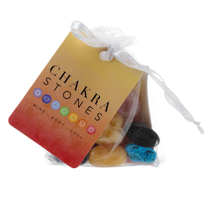 Little Bag of 7 Chakra Stones | Mindfulness | Little Gift | Cracker Filler