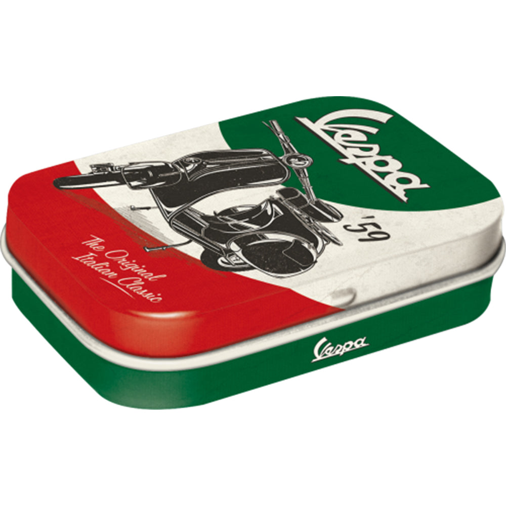 Vintage Vespa | 15g Sugar Free Mint Tin | Cracker Filler | Mini Gift