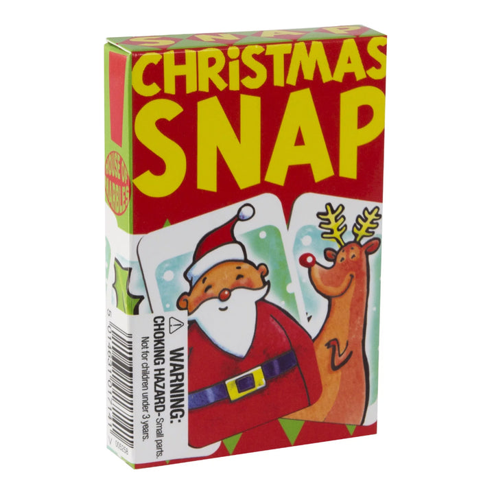 Christmas Snap Card Game for Kids | Mini Gift | Cracker Filler