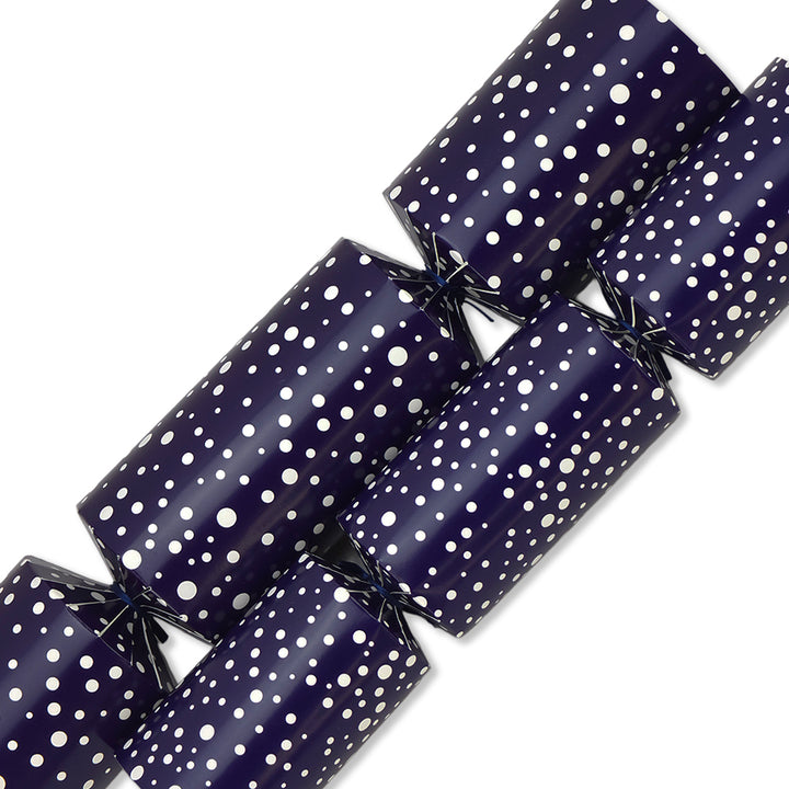 Midnight Blue Snowfall | Christmas Cracker Making Kit | Make &amp; Fill Your Own