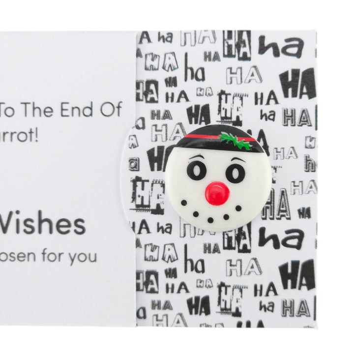 Love You to The End of Your Carrot | Button Wishes Sew On Token | Little Gift