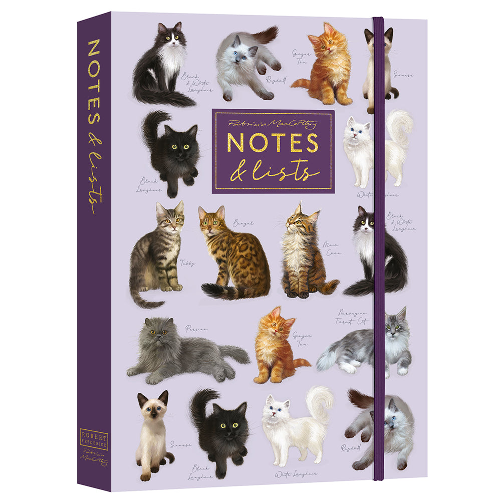 Sticky Notes & Notebook Set | Things to Do | Cats | Gift Idea