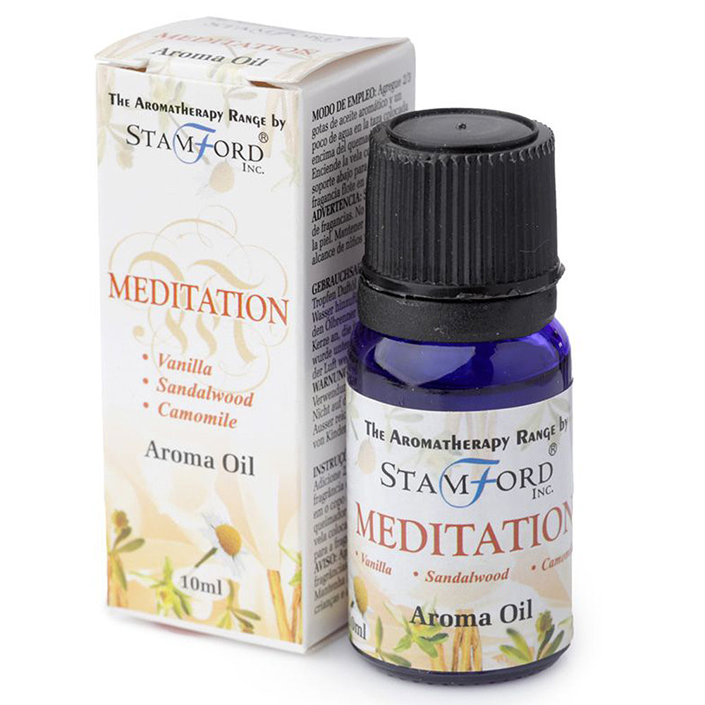 Meditation | Aroma Oil for Burners | 10ml | Little Gift | Cracker Filler