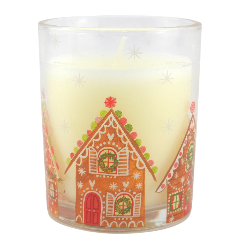 Gingerbread House Scented Candle | Gisela Graham | Boxed Gift | 7cm Tall