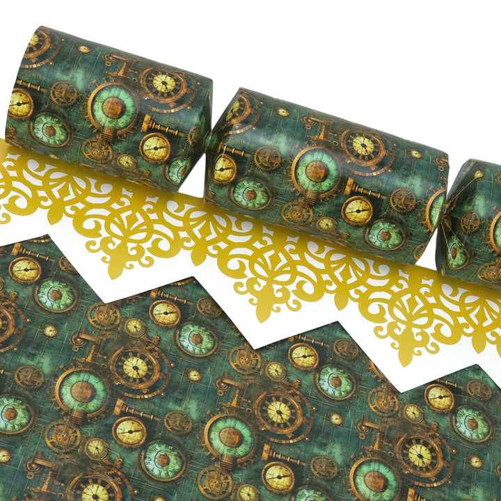 Green Steampunk Grunge | Cracker Making Craft Kit | Make &amp; Fill Your Own