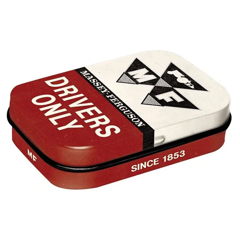 Massey Ferguson Tractors | Sugar Free Mint Tin | Little Gift | Cracker Filler