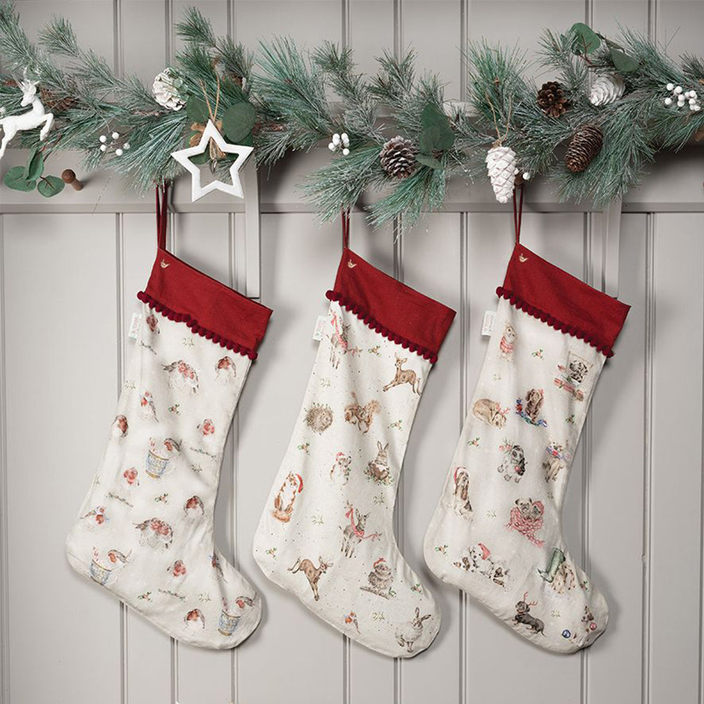 Winter Wonderland | Countryside Christmas | Luxury Stocking | Wrendale Designs