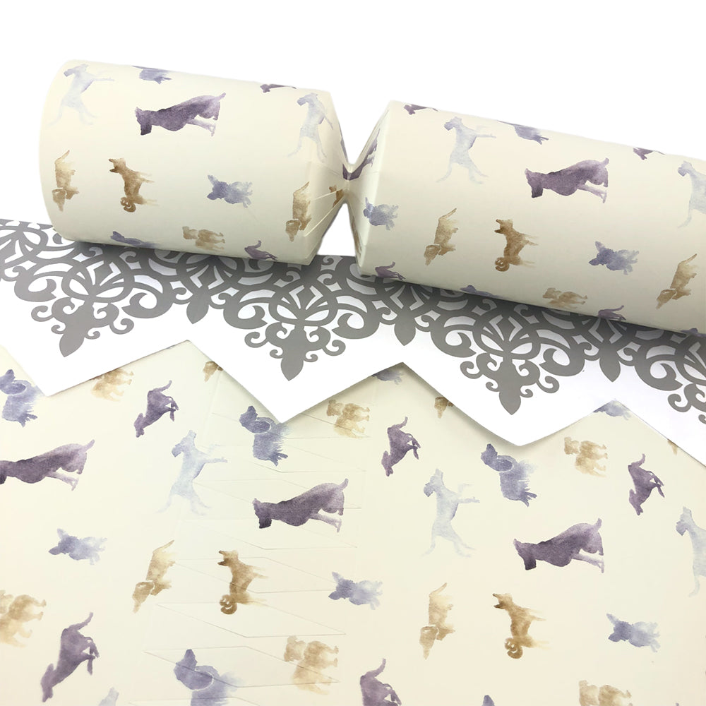 Watercolour Dogs | Cracker Making Craft Kit | Make &amp; Fill Your Own
