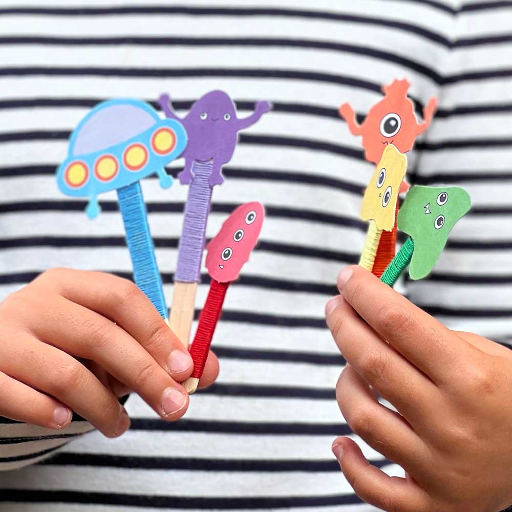 Make Your Own Monster Puppets | Complete Sustainable Craft Kit for Kids
