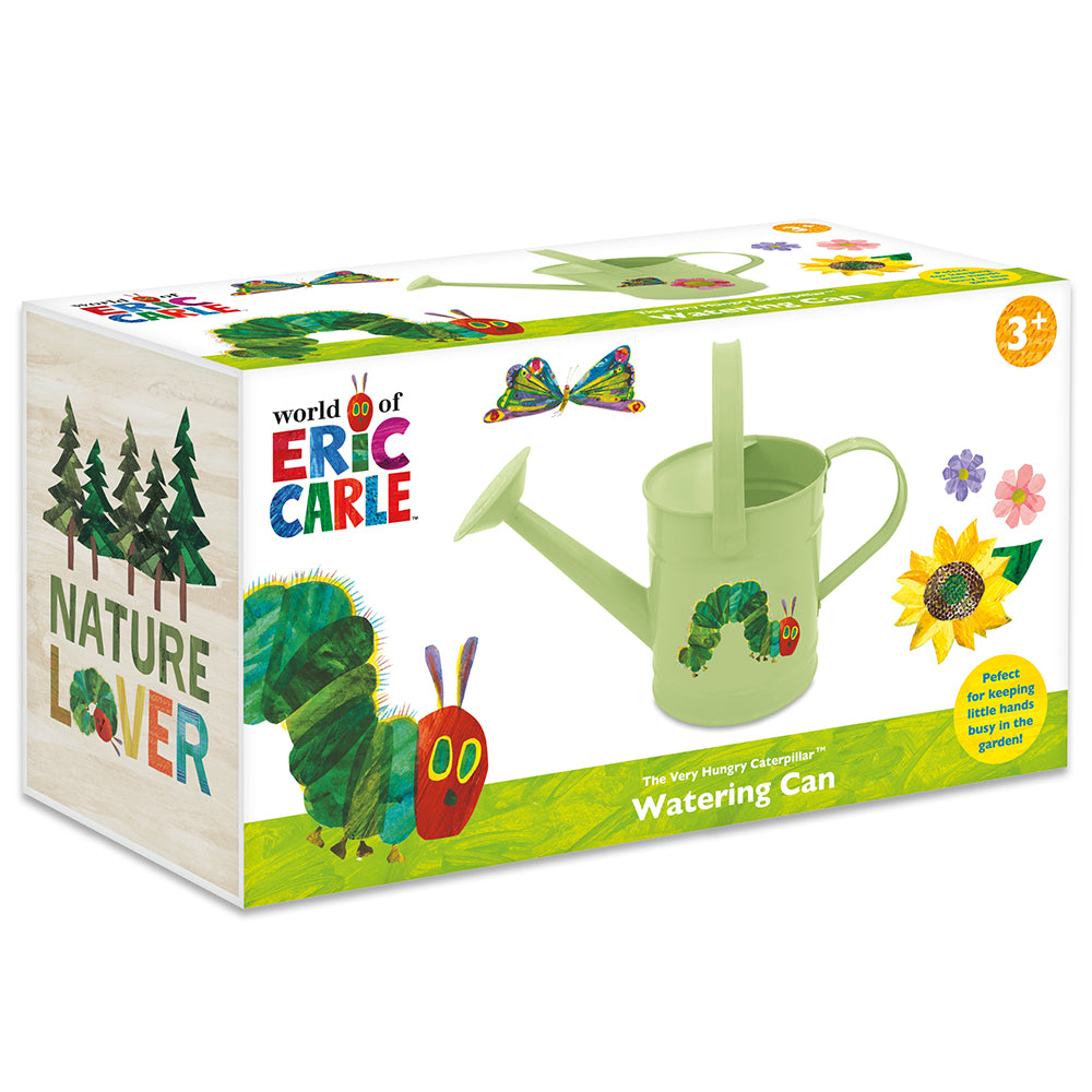 The Very Hungry Caterpillar | Metal Watering Can | Kids Gardening Gift
