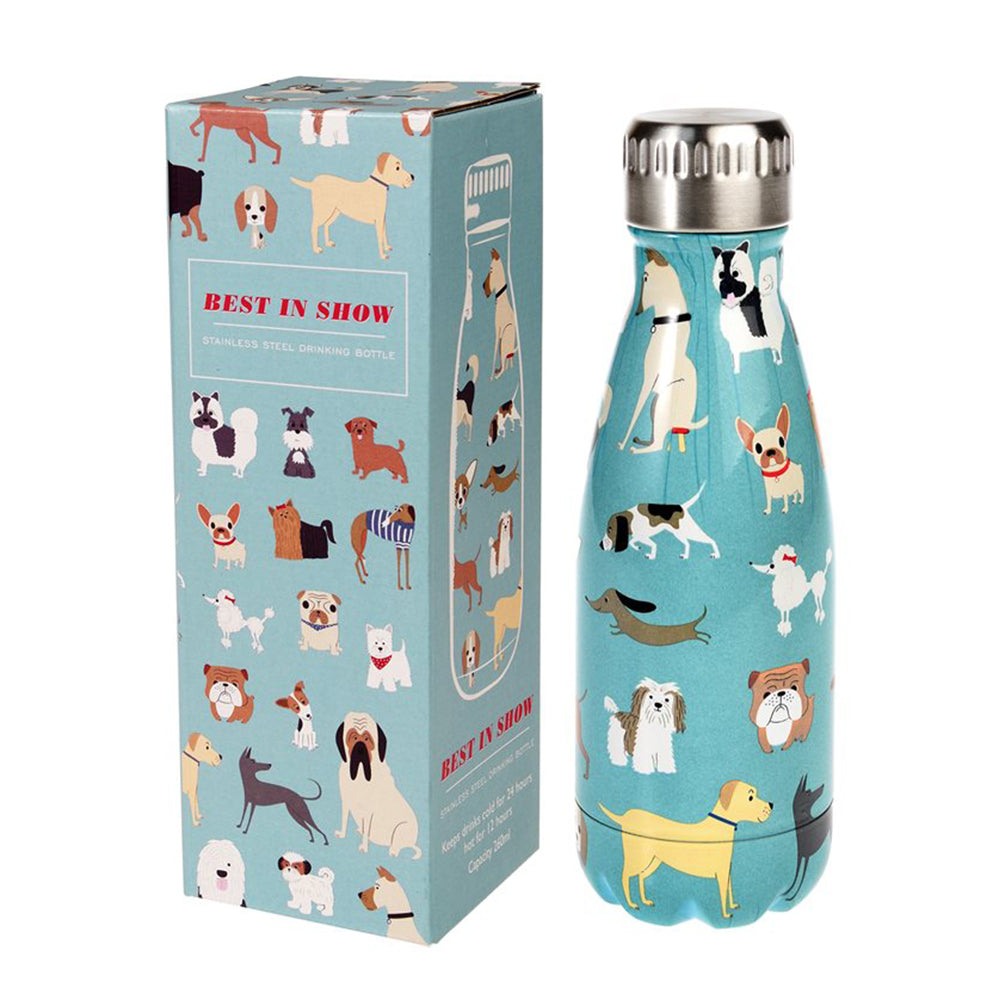 260ml Stainless Steel Drinking Bottle | Best in Show | for Dog Lovers