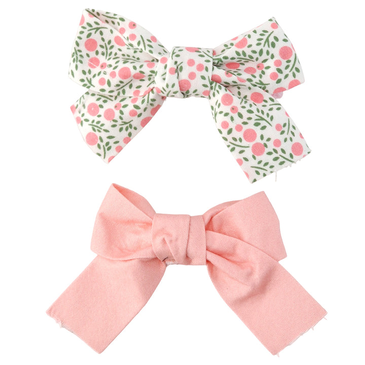 Pretty Floral Hair Slides for Girls | Single 2-Pack | Little Gift | Cracker Filler