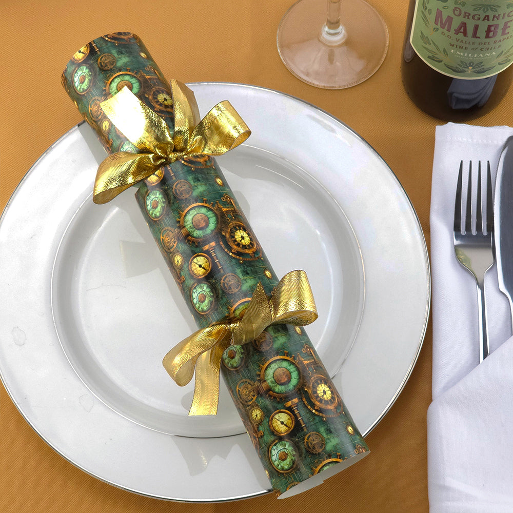 Green Steampunk Grunge | Cracker Making Craft Kit | Make &amp; Fill Your Own