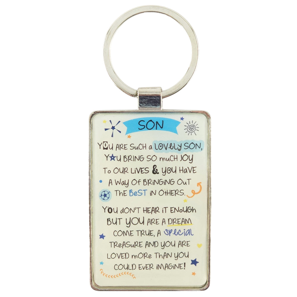 Son Verse | Metal Keyring | Little Gift | Cracker Filler