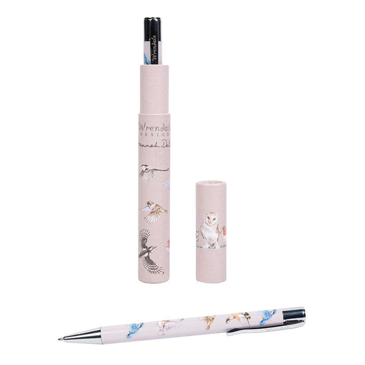 Garden Birds | Ballpoint Pen in Gift Tube | Little Gift | Wrendale Designs