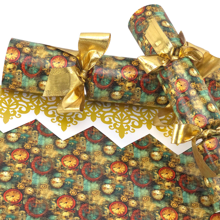 Gold Steampunk Grunge | Cracker Making Craft Kit | Make &amp; Fill Your Own