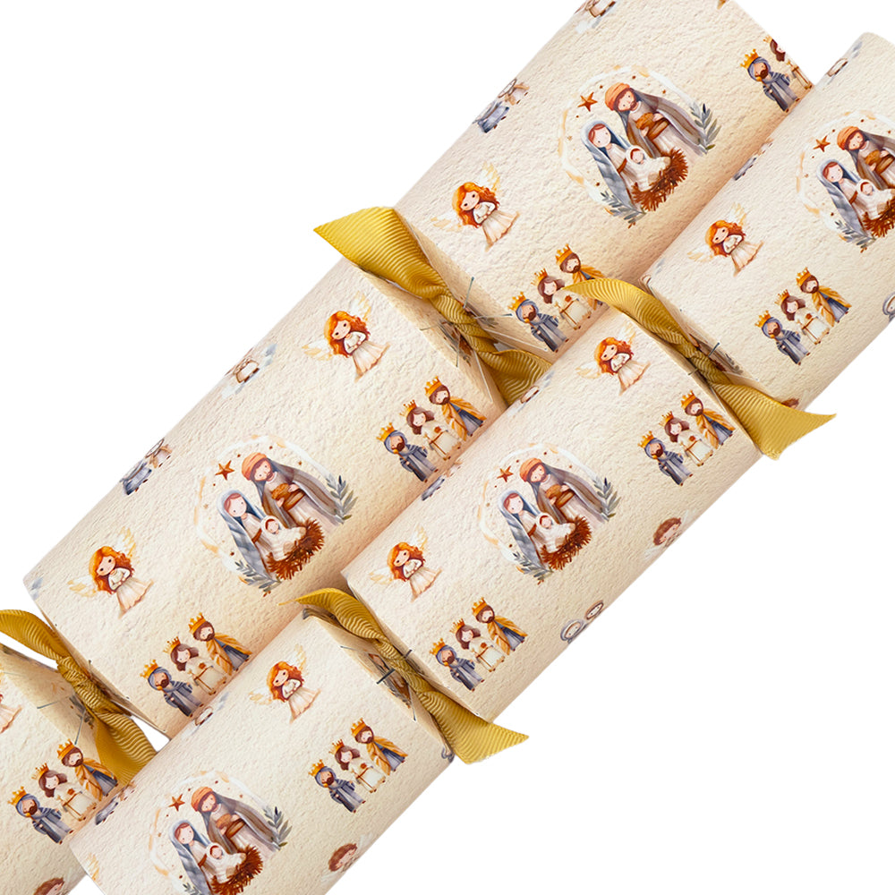 Watercolour Nativity | Christmas Cracker Making Craft Kit | Make &amp; Fill Your Own