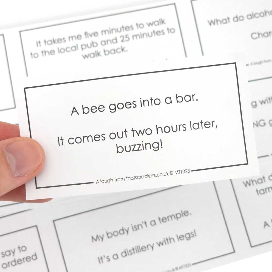 Tipsy Time Drink Jokes Sheet Of 12 Make Fill Your Own Crackers Tipsy time drink jokes sheet of 12 make fill your own crackers