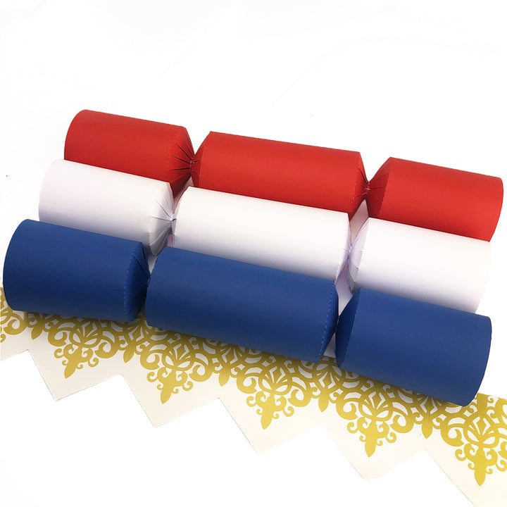 Patriotic Mix | Craft Kit to Make 12 Crackers | Recyclable