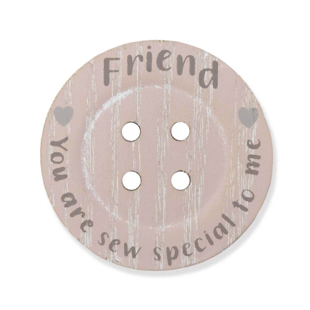 Friend | You Are Sew Special | Wood Button Magnet | Little Gift | Cracker Filler