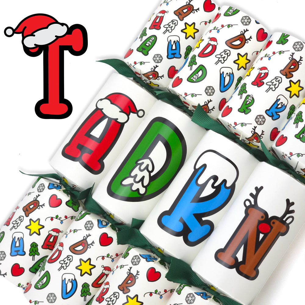 Letters A to Z | Single Christmas Cracker Making Craft Kit | Funtime Design