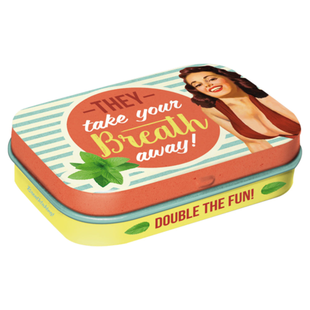 Take Your Breath Away | 15g Sugar Free Mint Tin | Cracker Filler | Little Gift