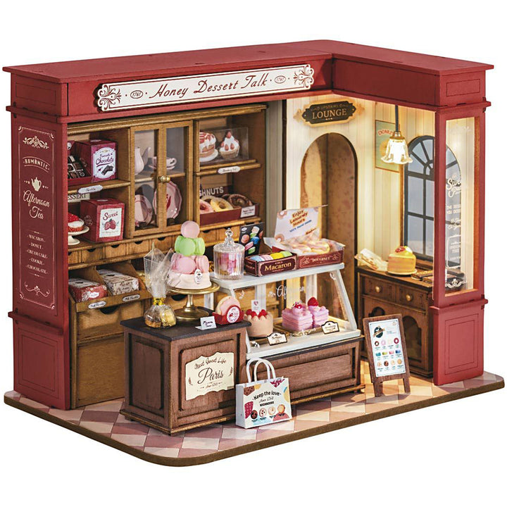Pretty Cake Shop  | Luxury Miniature DIY Kit | Craft Kit 14+ &amp; Adults