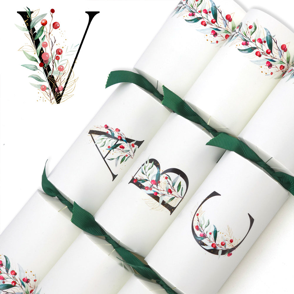 Letters A to Z | Single Christmas Cracker Making Craft Kit | Berries Design