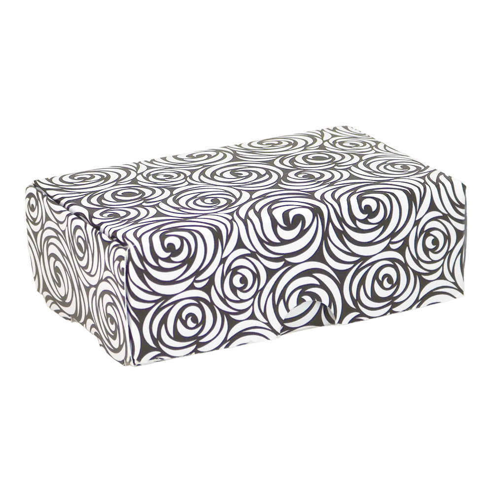 Black Rose | Little Gift Box | Soap Bar Sized | Single or 6 Boxes | 57x88x30mm
