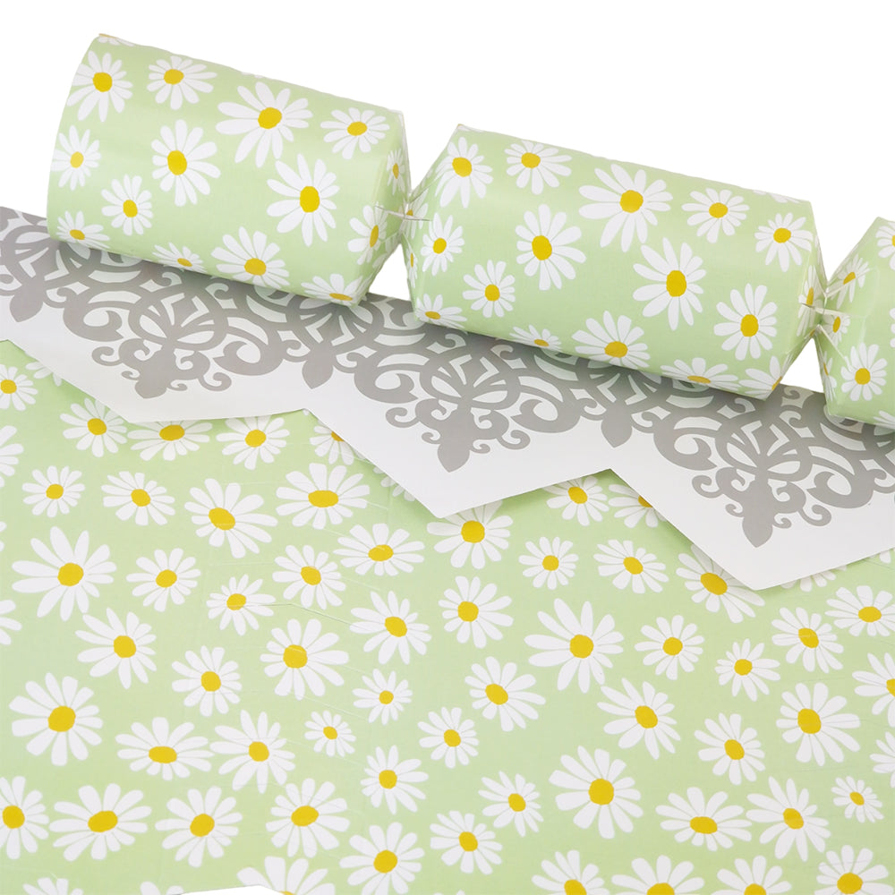 Green Daisy Flower Cracker Making Kits - Make & Fill Your Own