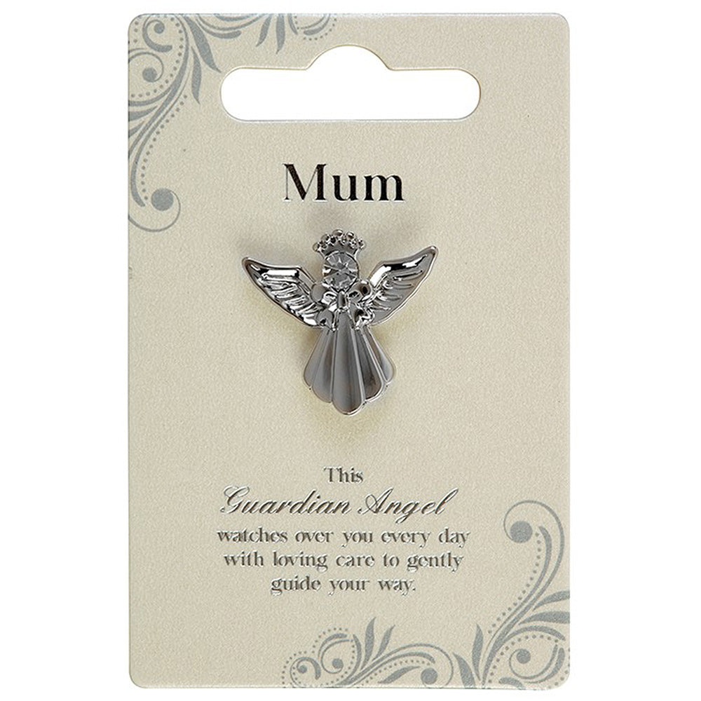 Mum | Guardian Angel Pin Badge | Little Gift | Cracker Filler