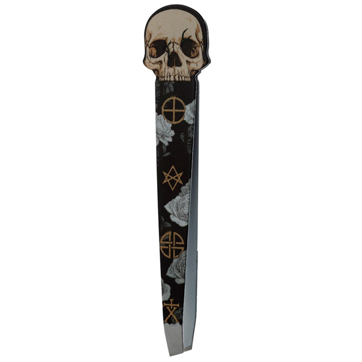 Skulls and Roses Tweezers | Gothic | Single | Little Gift | Cracker Fillers