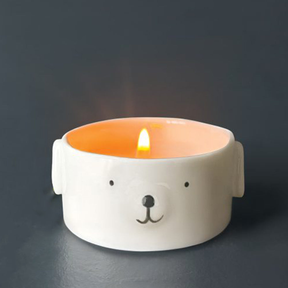 A Dog Makes A House Into A Home | Tealight Holder &amp; Candle | Gift Boxed