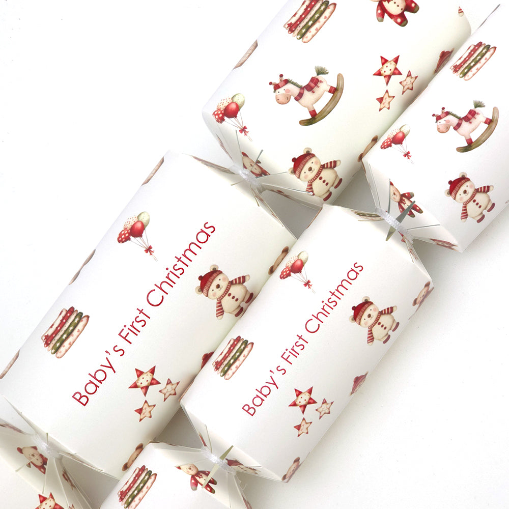 Baby's 1st Christmas Wording | Cracker Making Craft Kit | Make & Fill Your Own