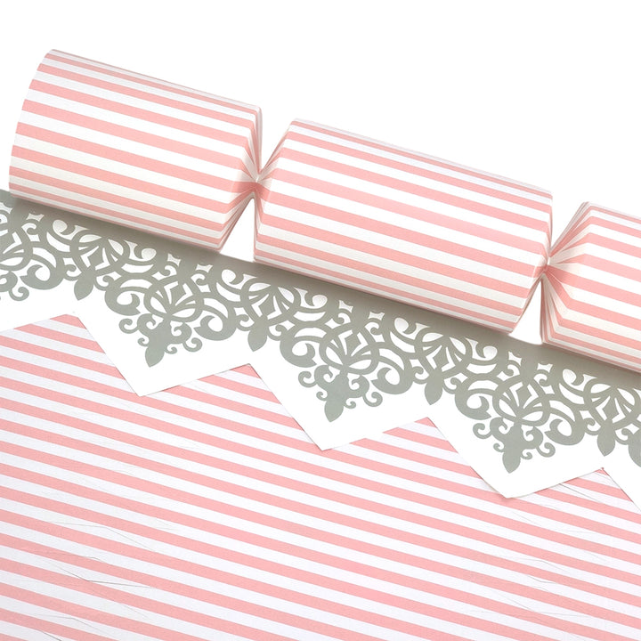Pink Candy Stripes | Cracker Making Craft Kit | Make Your Own