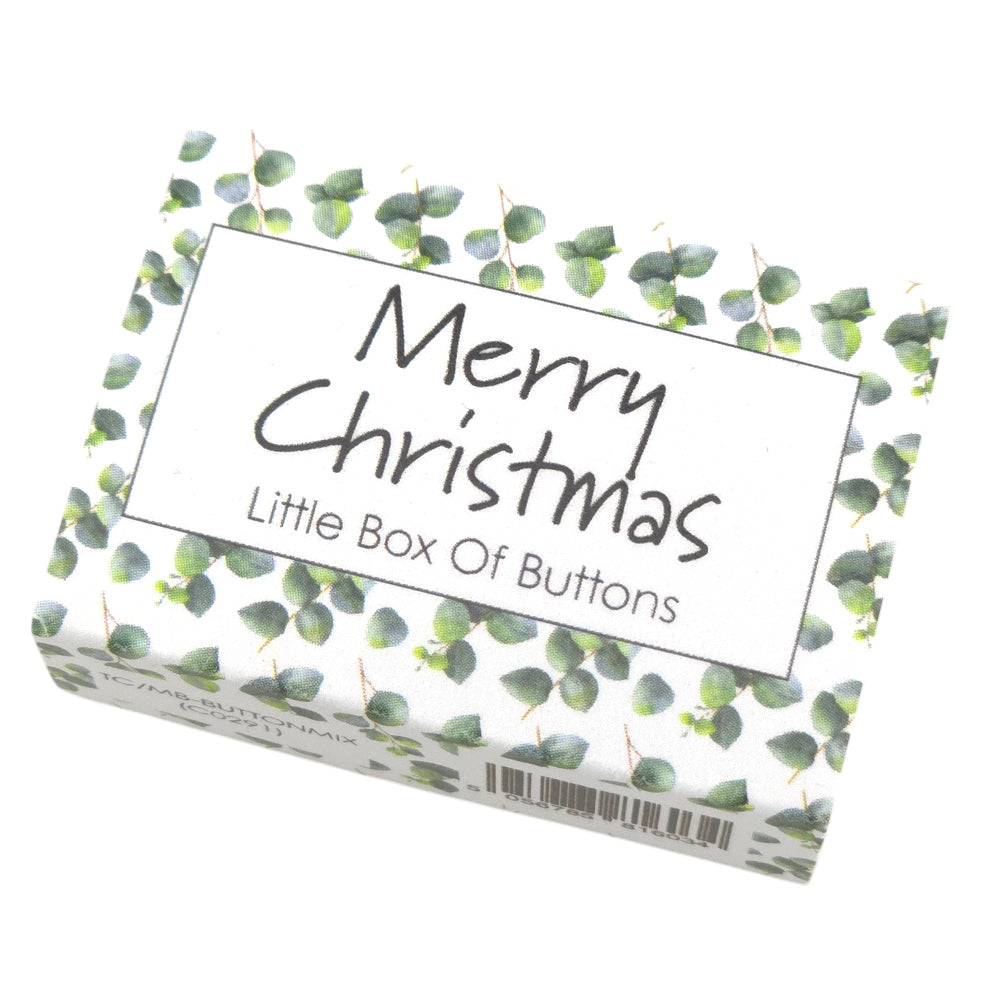 Watercolour Eucalyptus | Little Crafty Box of Buttons | Cracker Filler Little Gift