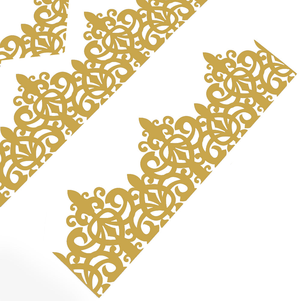 Filigree Design Adjustable Paper Cracker Hats for DIY Cracker Making | Various Colours