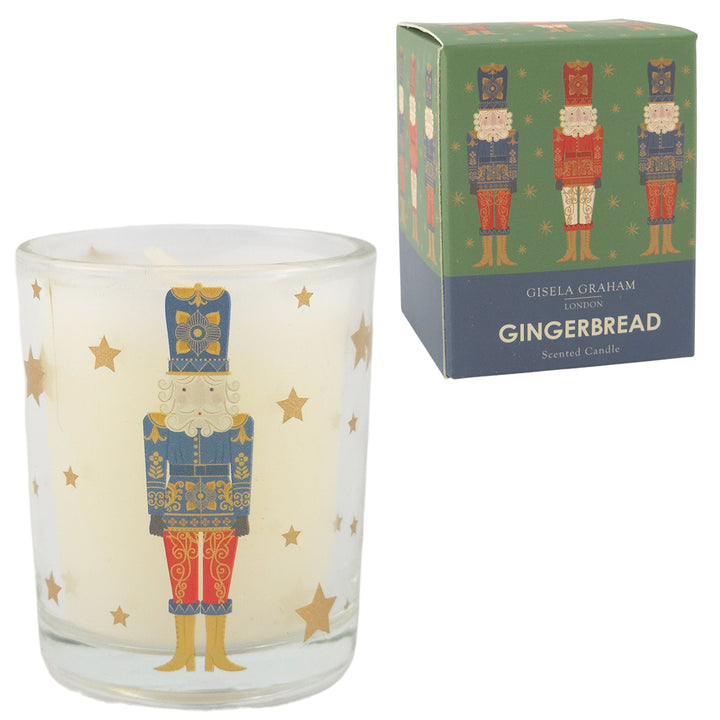 Christmas Nutcracker | Mini Boxed Scented Candle | Single | Gisela Graham