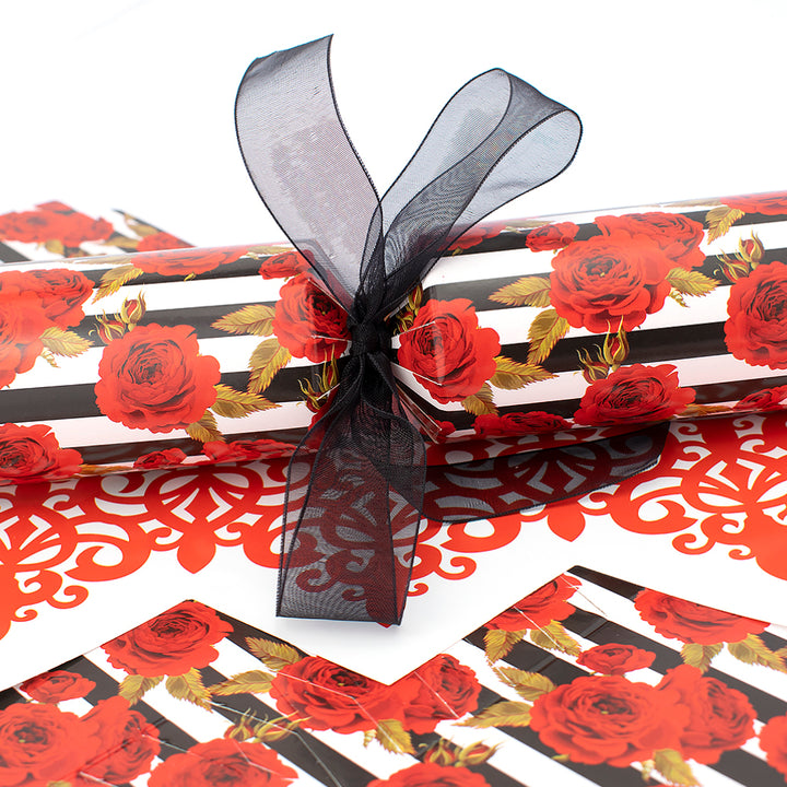 Modern Red Rose | Cracker Making Craft Kit | Make &amp; Fill Your Own