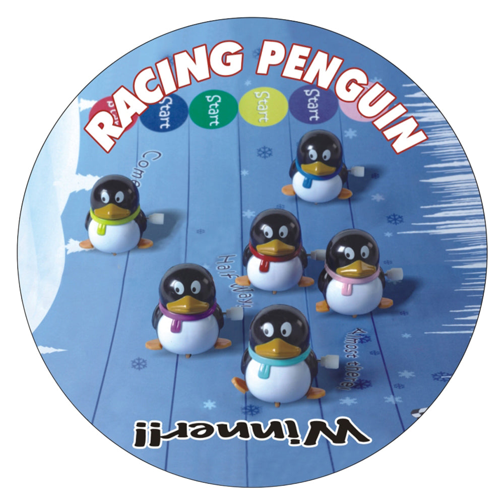 Racing Penguins Game | Chunky Christmas Crackers | 6 Pack | Ready Made