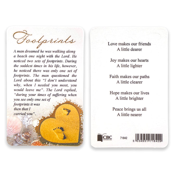 Prayer Card | Foil Detail | Little Christian Gift | Cracker Filler