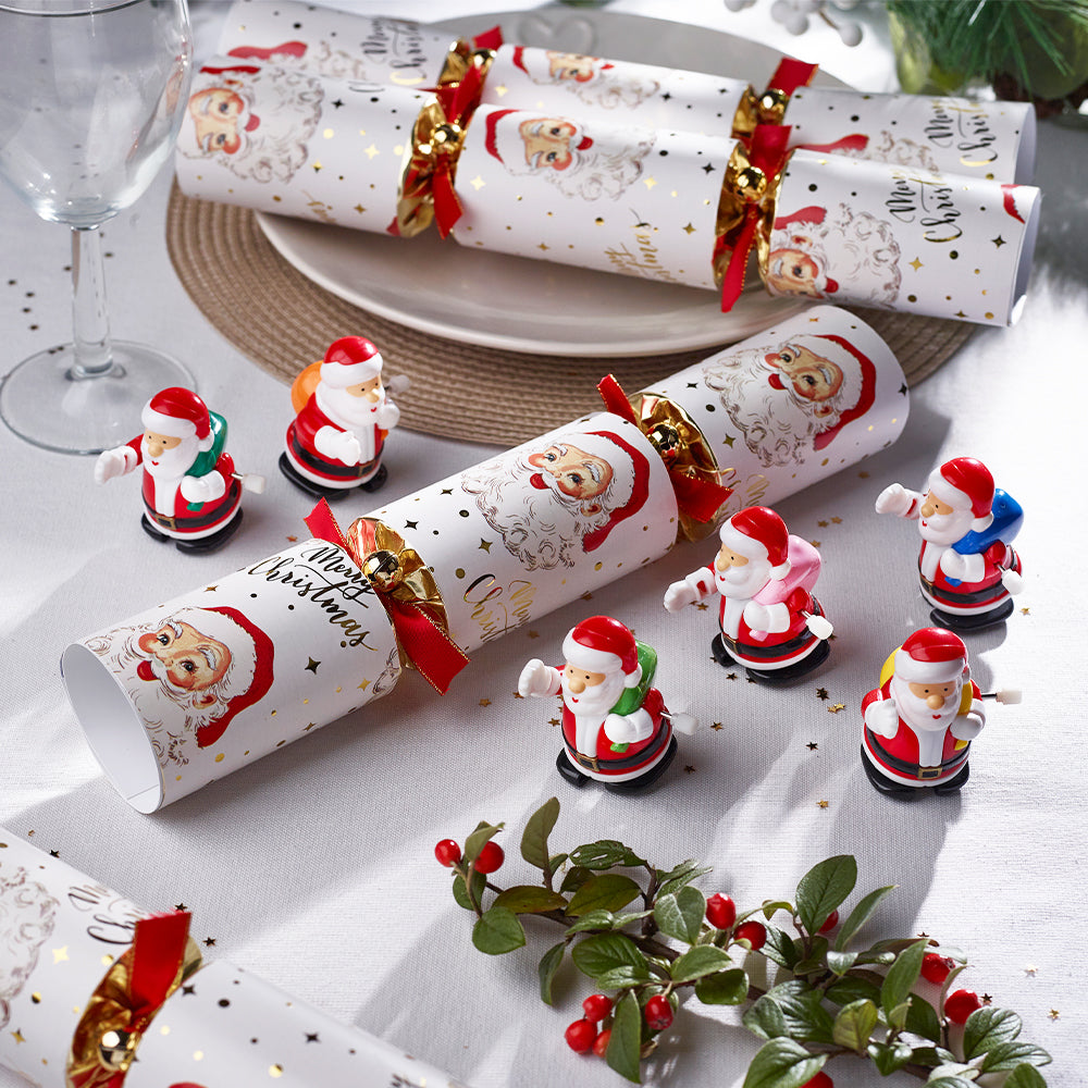 Racing Santa Game | Chunky Christmas Crackers | 6 Pack | Ready Made